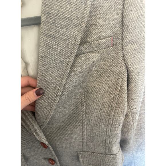 Banana Republic Wool Blend Tweed Blazer | Womens Size 4 - Picture 5 of 8